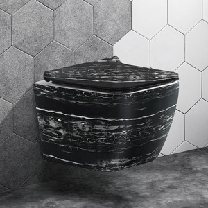 อุปกรณ์แขวนผนังห้องน้ำเซรามิกแบบชิ้นเดียวหรูหรา Wc,สไตล์ยุโรป - Product Image 5