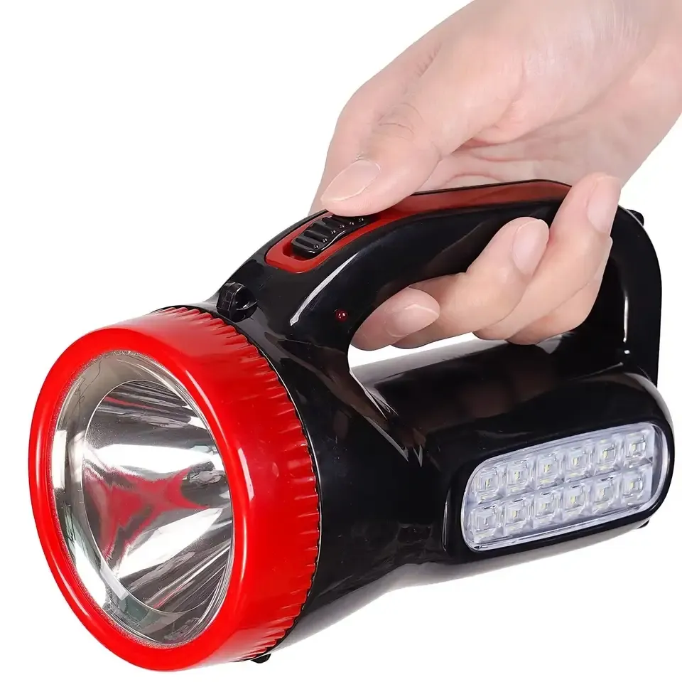 High quality Led searchlight outdoor strong light multi-functional rechargeable emergency hand light