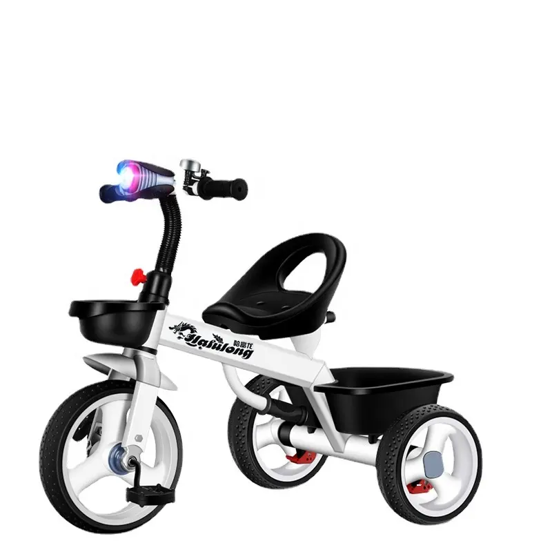 Triciclo das crianças 2-3-6 anos de idade grande carro do brinquedo do pedal do bebê