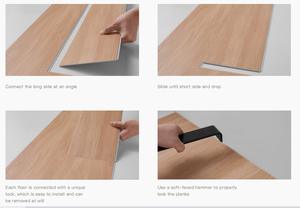 <span class=keywords><strong>Dalle</strong></span> de sol de <span class=keywords><strong>jardin</strong></span> extérieure moderne SPC imperméable à l'eau avec finition mate Surface lisse en <span class=keywords><strong>PVC</strong></span> pour application hôtelière - Product Image 4