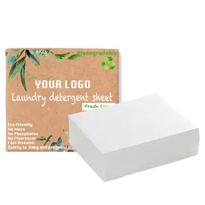 High quality soap laundry stain remover detergent sheets eco strip laundry detergent