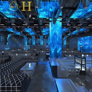 การออกแบบตกแต่งภายในไนท์คลับที่ทันสมัยชุดเฟอร์นิเจอร์บาร์ที่สมบูรณ์และโต๊ะไนต์คลับหรูหรารวมถึงบาร์ไนท์คลับ - Product Image 1