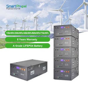 Sistema de Almacenamiento de Batería de Litio Lifepo4 de 48V 1200Ah, Energía Solar Doméstica de 60kw 10kw, Clase de Protección IP65, Comunicación CAN, Aire Acondicionado Split - Product Image 5