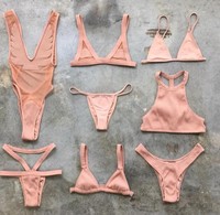 Maillot de bain brésilien deux pièces, String Triangle, Sexy, pour femmes, vêtements de plage, OEM/ODM