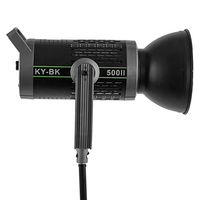 Éclairage vidéo COB bicolore 500W BK500II Matériau métallique pour la photographie en studio avec emballage