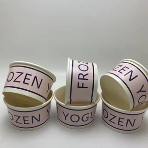 Good Quality Printing <b>Disposable</b> Custom Small Icecream Paper Packaging Container Ice Cream <b>Cup</b> - Product Image 4
