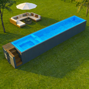 Piscine hors sol de grande taille pour extérieur, format conteneur 20 pieds ou 40 pieds, spa conteneur, piscine pour enfants - Product Image 2