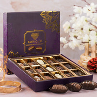 Boîte-cadeau en papier Kraft à impression fantaisie, boîte à chocolat pliable de luxe, emballage de Ramadan, boîte de Dates Medjool