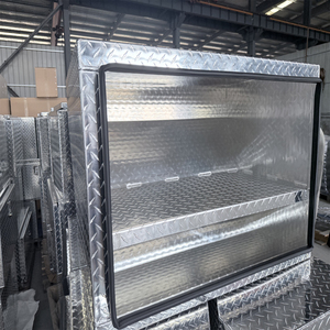 Caja de Herramientas de Aluminio para Kits de Emergencia para Camionetas, Gabinete de Herramientas Montado en Vehículo con Cerradura, Resistente a Arañazos e Impermeable - Product Image 4