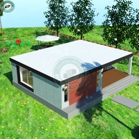Maisons modulaires de luxe standard américaines, maisons préfabriquées à vendre, kit de maison en panneaux de fibres de ciment SIP