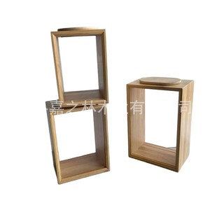 <b>Bamboo</b> Storage Box Square Handmade For Nuts Coffee Tea Food <b>Container</b> - Product Image 2