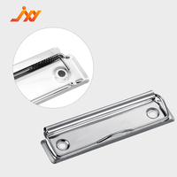 Portapapeles de Metal versátil de 100mm, tableros de Clip de escritura, accesorios de carpeta de archivos de papel A4 de hierro pequeño con tornillos