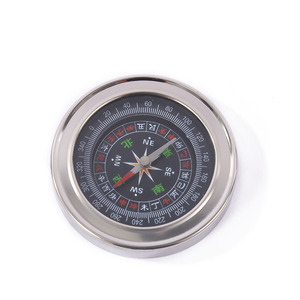 Stainless Steel Compass 75mm Handheld Outdoor Adventure Camping Navigation Tool - Product Image 5