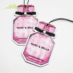 Eago Promosyon Özelleştirilmiş yenileme kağıt araba oda parfümü asılı hava spreyi çeşitli aroma araba hava spreyi - Product Image 3