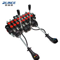 Vanne de commande hydraulique Blince High Flow Wood Grabber 90L/min Sd8 2 3 4 5 fonctions pour machine forestière