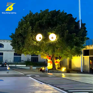 Lumière d'extérieur créative en forme d'œil pour arbre, alimentée par énergie solaire, étanche, LED, pour Noël, Halloween, <span class=keywords><strong>parc</strong></span>, place, aménagement paysager - Product Image 1