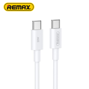 Câble USB C vers USB C Remax, charge rapide 30W PD, câble de charge rapide, vitesse 480 Mbps, câble de données tressé, type C, cordon de charge rapide - Product Image 1