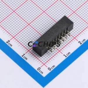 JN2.0 HX 2x7P ZZ ชิ้นส่วน H5.7ทะลุรู (THT),P = 2มม. วงจรรวมชิป PMIC - Product Image 2