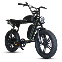 Vélo électrique pas cher fabriqué en usine, vélo électrique à pneus larges pour hommes, vélo de montagne électrique 48V, vélo tout-terrain électrique