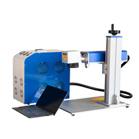 Machine de marquage laser en fibre Raycus, gravure sur bagues pour chiens, gravure logo à bas prix, 500 W, 20W, 30W, 50W