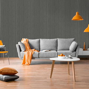 Panneaux muraux en bois <span class=keywords><strong>de</strong></span> chêne <span class=keywords><strong>de</strong></span> 2400mm au design moderne <span class=keywords><strong>de</strong></span> Comovy Home Planches à lattes décoratives hautes avec finition conviviale pour les chambres - Product Image 3