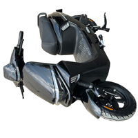 Voiture de sport électrique classique télécommandée, frein à disque avant et frein à tambour arrière, cyclomoteurs électriques, scooters électriques pour adultes
