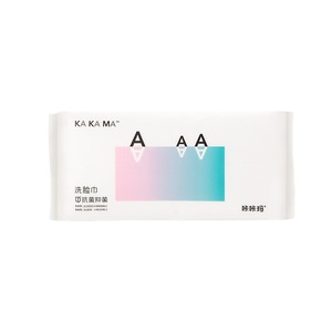ผ้าเช็ดหน้าคา คา มา 6A803 5 แพ็ค 300 แผ่น ผ้าเช็ดทำความสะอาดผิวหน้าต้านเชื้อแบคทีเรีย - Product Image 4