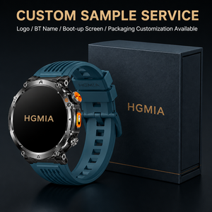 Nouvelle Montre Connectée GPS Sportive d'Extérieur HT42 2026 avec Écran IPS Tactile 1,7 pouces, Étanchéité 3 ATM, Boussole Fitness Android et Bracelet en Gel de Silice - Product Image 4