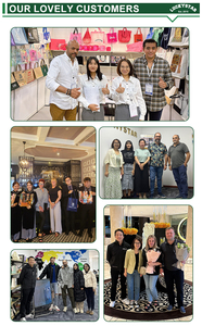 Sac fourre-tout en toile de coton rose et jaune, grand format, avec logo rayé personnalisé, idéal pour le shopping, les courses ou les week-ends – Vente en gros usine - Product Image 6