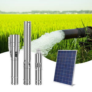 Bomba de Agua Solar de 2 Pulgadas con Bomba Sumergible para Pozos Profundos de 64 m - Product Image 1