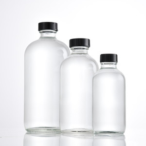 Trong suốt 250ml 500ml Rỗng chai thủy tinh vít có nắp đậy chỉ đơn giản là rõ ràng Apple xoài nước trái cây đồ uống container Frosted chai thủy tinh - Product Image 5