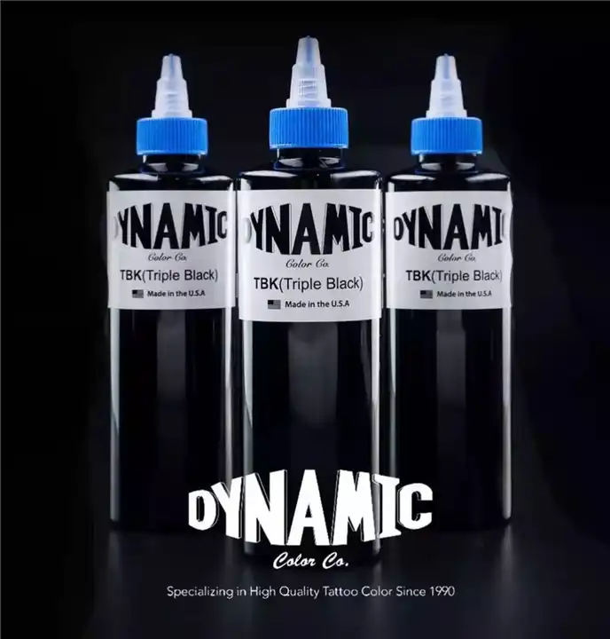 Shop Dynamic Triple Black Tattoo Ink 8oz Us online