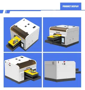Mini Máy tính để bàn kỹ thuật số máy in trực tiếp DIY A4 kích thước cho vải ứng dụng LED UV máy bay phản lực mực phẳng cho thẻ <span class=keywords><strong>CD</strong></span> PVC thủy tinh - Product Image 6