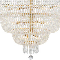 Lustre moderne de luxe avec perles de cristal et cadre métallique, éclairage suspendu personnalisé pour salon, villa, hôtel, luminaire décoratif