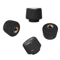 Malide Real-Time BT 5.0 Capteur d'air Pression et température des pneus Alarme de sécurité automatique Système TPMS
