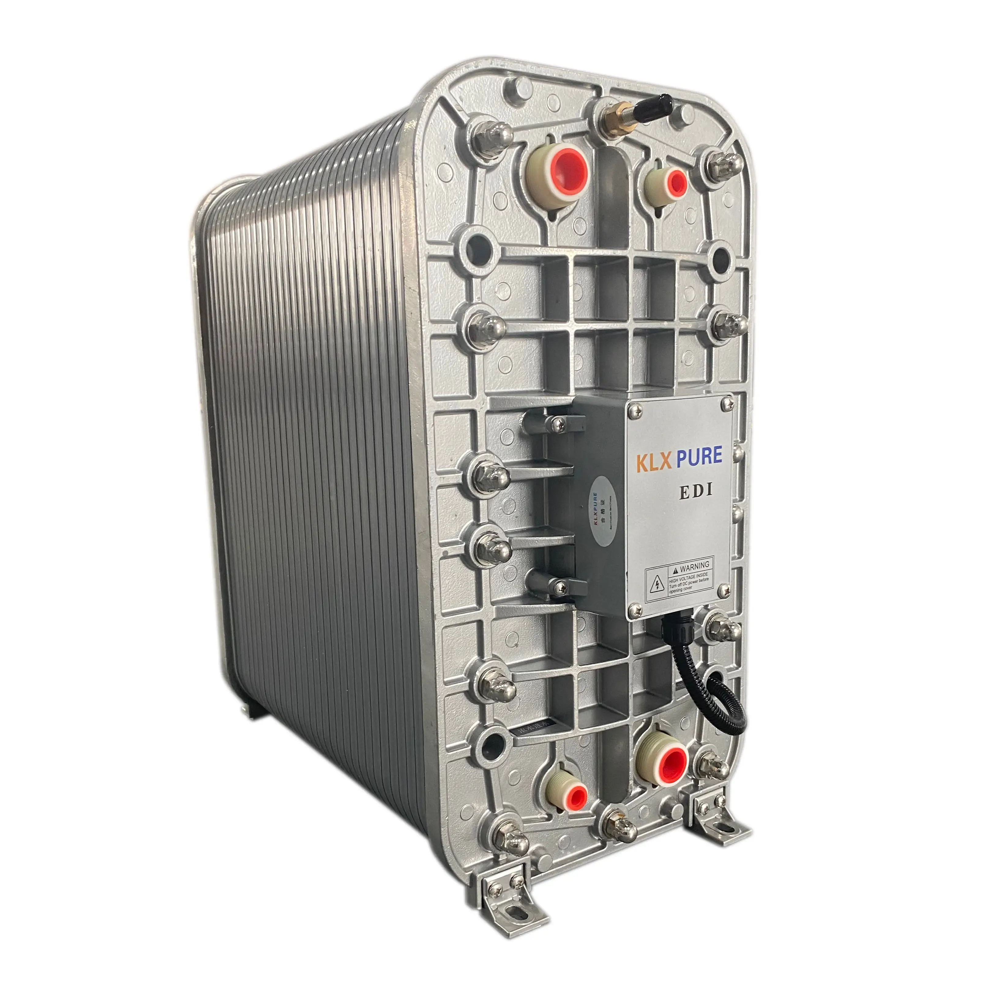 0.5t EDI hệ thống lọc nước cất nước siêu tinh khiết thiết bị 500 LPH EDI thiết bị xử lý nước