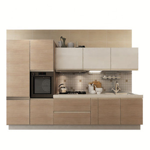 Ensemble complet de mini armoires de cuisine standard en bois modernes avec prix de vente directe en usine - Product Image 1