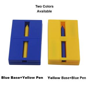 BrilliantMagic - Bolígrafo Mágico Clásico Azul en Zigzag, Juguetes de Magia <span class=keywords><strong>para</strong></span> Niños, Truco de Cortar y Restaurar el Bolígrafo, Accesorio de Magia de Plástico Ecológico, Fácil de Hacer - Product Image 2