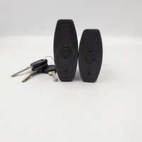 80mm Long Manille Rouge Noir Bleu Vert Couleur Coque En Plastique Étanche Épais Serrure Corps Antirouille Antivol Usine Cadenas