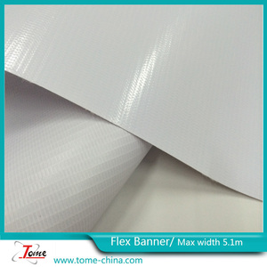<span class=keywords><strong>TOME</strong></span> Haute Qualité 440Gsm 510Gsm Pvc Enduit Laminé PET MESH Publicité Impression Flex Banner - Product Image 2