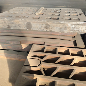 เครื่องบดกรามแบบเว้าแผ่นเหล็กแมงกานีสสูงสำหรับการทำเหมืองแร่ขึ้นรูปโลหะทอง - Product Image 4