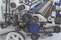 Machine de laminage entièrement automatique haute précision pour papier ondulé, vitesse de 60 po/min et épaisseur de 35 mil