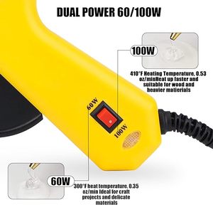 Bosi công cụ bán buôn có thể sạc lại nóng chảy keo súng có thể sạc lại nhanh chóng làm nóng sơ bộ mini keo Súng <span class=keywords><strong>Kit</strong></span> với 10 Keo gậy - Product Image 4