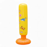 Colonne de frappe gonflable pour enfants, jouet de boxe sur pied