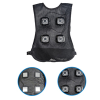 Gilet de refroidissement semi-conducteur portable pour l'extérieur avec moteur sans balais à faible bruit