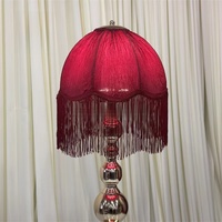 Vases de luxe en métal doré pour mariage, centres de table, supports de fleurs, chandeliers, alimentés par USB, pour tables de réception, fêtes et décoration intérieure
