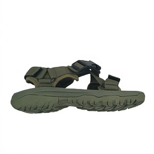 Sandalias Deportivas de Senderismo con Suela de Goma Antideslizante, Punta Abierta, Color Verde Militar, para Hombre, de Alta Calidad para Exteriores - Product Image 3