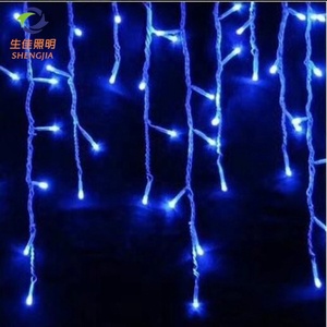 Prêt à expédier en Stock expédition rapide décor décoratif suspendu <span class=keywords><strong>extérieur</strong></span> glaçon guirlande lumineuse guirlande noë<span class=keywords><strong>l</strong></span> blanc chaud Led automne - Product Image 1