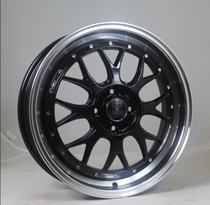 Flow Forming 17x7.5J Mesh-Felgen 4x100 PCD ET38 Tiefer Felgenkranz Leichtgewicht 9,5kg Tuning-Rennfelgen VIA JWL Zertifiziert - Product Image 2