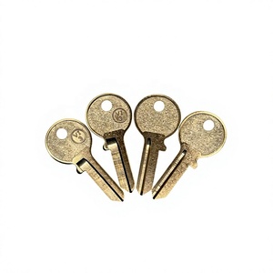 Clé vierge en laiton pour serrure de porte de salle de classe, clé de <span class=keywords><strong>maison</strong></span> réutilisable non coupée pour service de remise à clé par serrurier - Product Image 2
